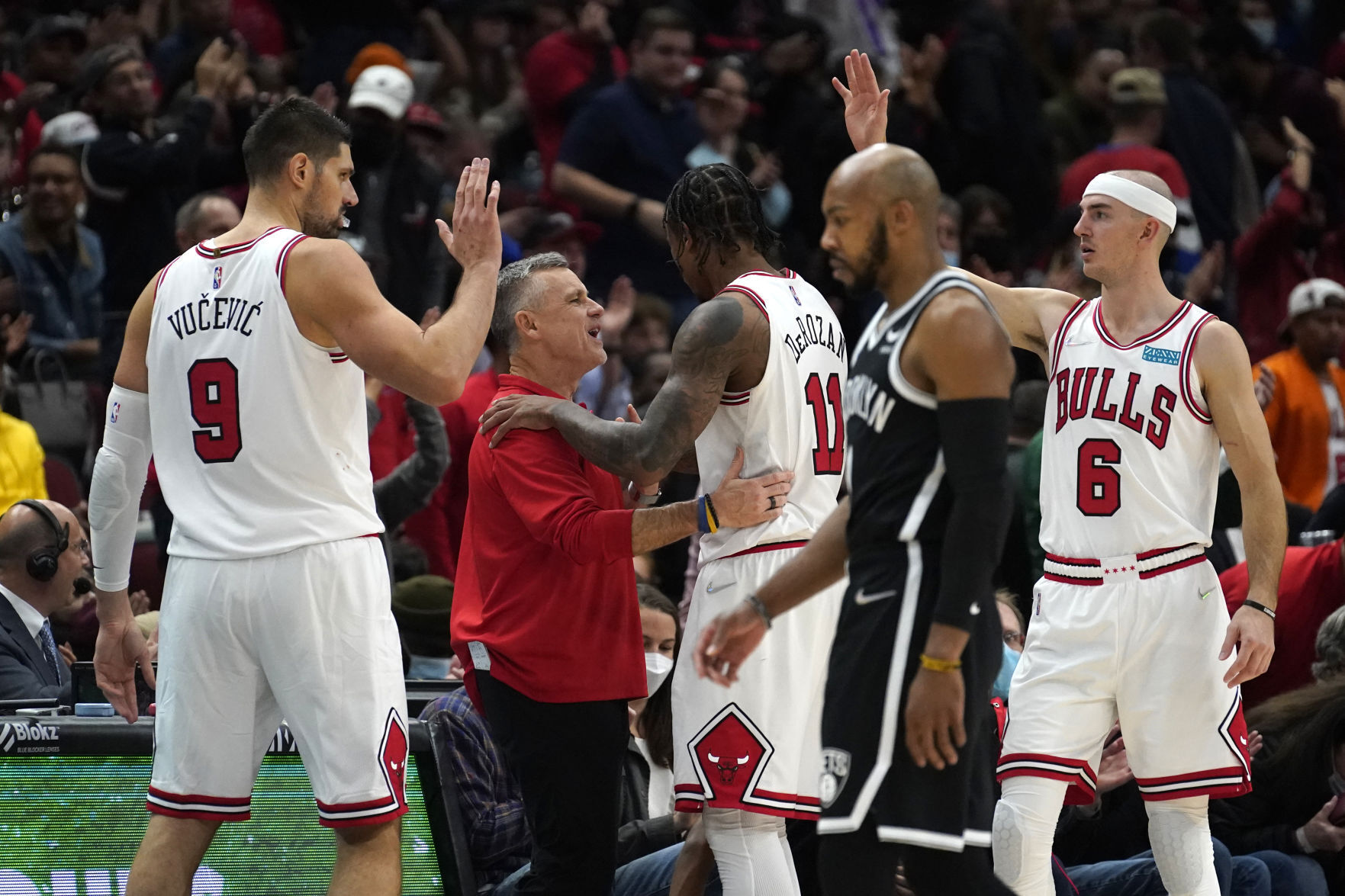Nets Bulls Basketball